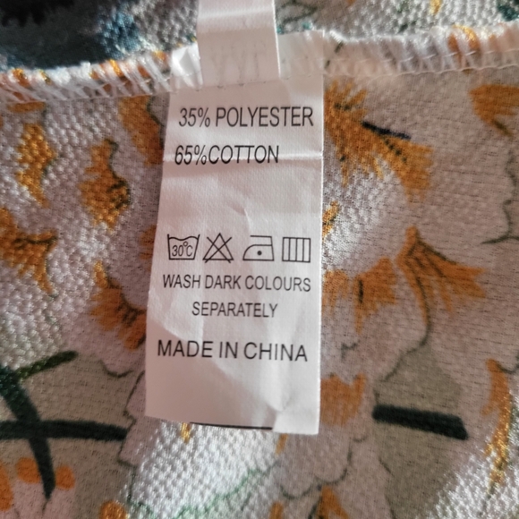 Floral Maxi Wrap Dress - Green - Picture 8 of 8